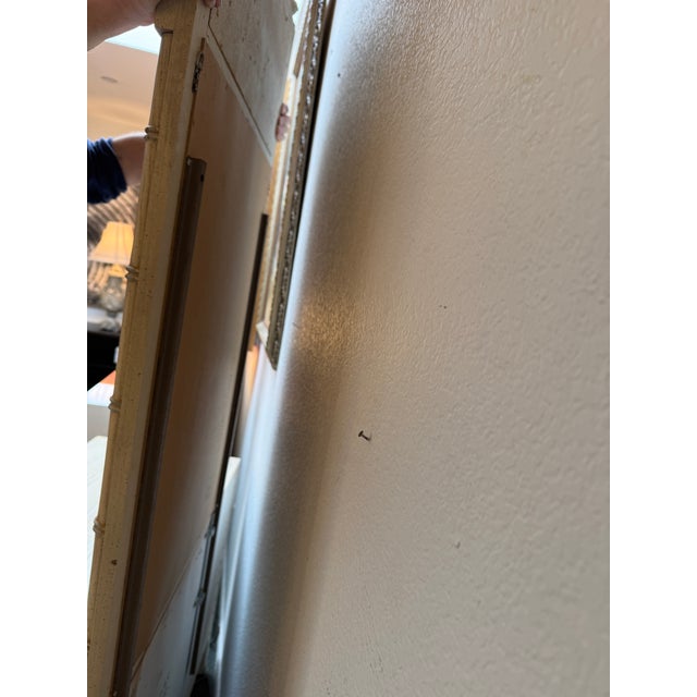 Glass Mid 20th Century Dixie Furniture Shangri-La Chinoiserie Dresser + Mirror For Sale - Image 7 of 12