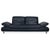 Blue Leather Rivoli Three-Seater Sofa with Manual Function from Koinor For Sale - Image 18 of 18
