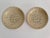 1920s 19th-Century French Cheese Mold Moule À Fromage, Pair For Sale - Image 5 of 7