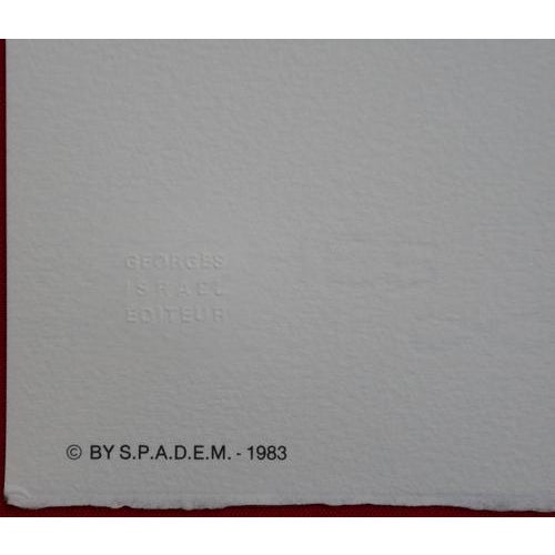 Salvador Dali, The Horses, Saint George, Signed Lithograph For Sale - Image 5 of 7