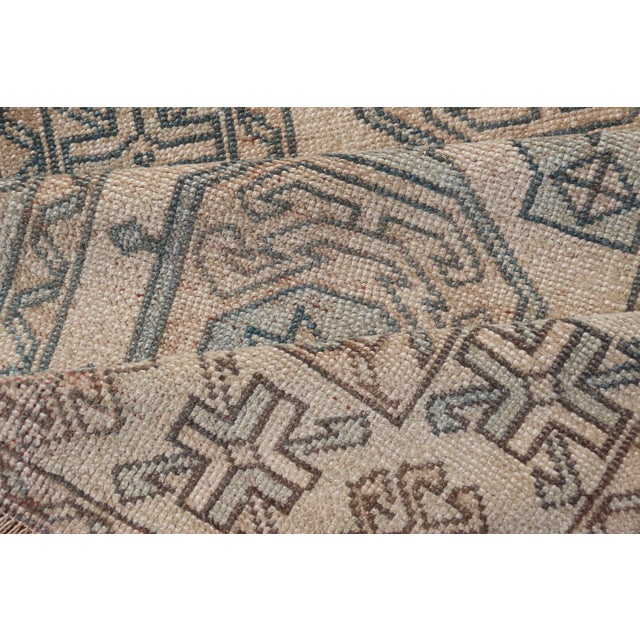 Textile Vintage Turkish Oushak Runner With Pastel Colors 2'6 X 11'2 For Sale - Image 7 of 10