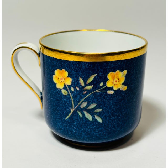 Dessert Set Spode England, Circa 1920. 12 plates 10 Demi Cups & Saucers - 32 Pieces For Sale - Image 11 of 12