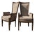 Mid-Century Vintage Stylized French Country Club Chairs/Pair For Sale