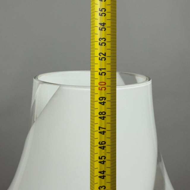 Large Modern Mushroom Table Lamp in Murano Glass from De Majo, 1970s For Sale - Image 11 of 12