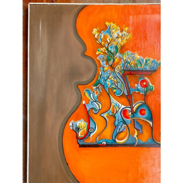 We are selling this super cool mid-century painting. This painting has something very attractive about it in my opinion....