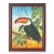 Wood Batik Artwork of a Toucan For Sale - Image 7 of 7