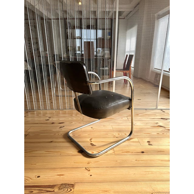 Mid-Century Modern 1950s Pair of Mid-Century Chairs For Sale - Image 3 of 6