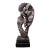 1970s Mid-Century Modern Brutalist Cast Metal Abstract Sculpture by Gloria Burton For Sale