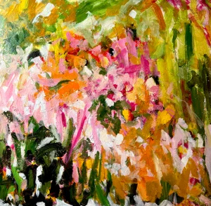 Falling Leaves ..An Original Painting Depicting Falls Glorious Colors!