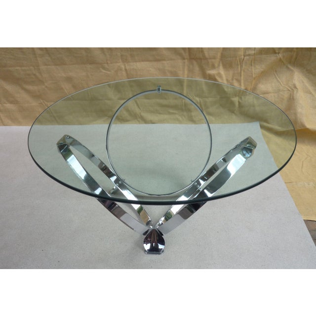 Modern Table Basse in Circles by Knut Hesterberg from Ronald Schmitt, 1960s For Sale - Image 3 of 11