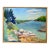 Original Signed Hudson River Valley Landscape Painting For Sale