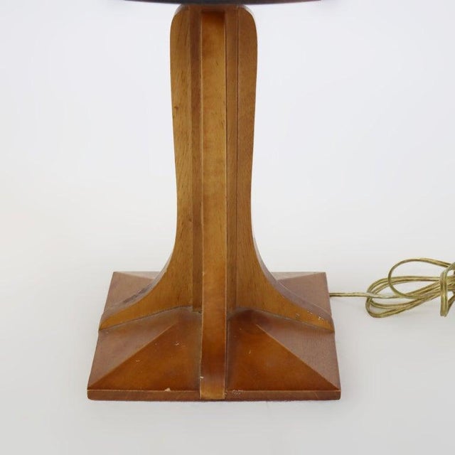 Arts & Crafts Prairie School Table Lamp, Early 20th Century For Sale - Image 4 of 12