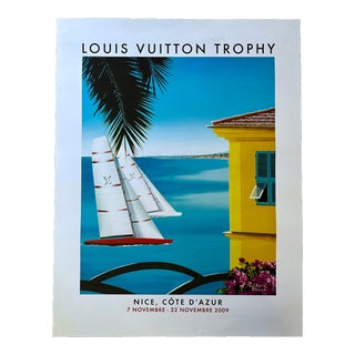 Original Signed 2009 Nice Louis Vuitton Trophy Poster by Razzia For Sale