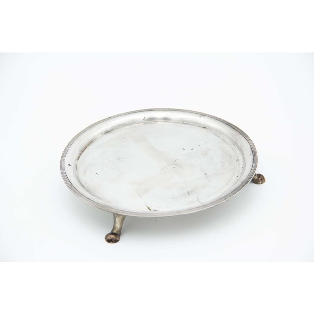 Circular Catchall in Silver For Sale - Image 3 of 3