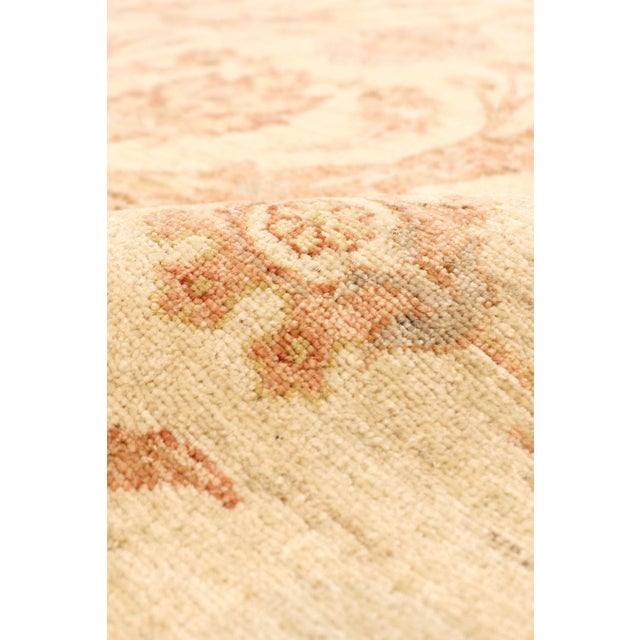 Pasargad Home Ferehan Beige Wool Area Rug, 9' 1'' X 12' 0'' For Sale - Image 4 of 6