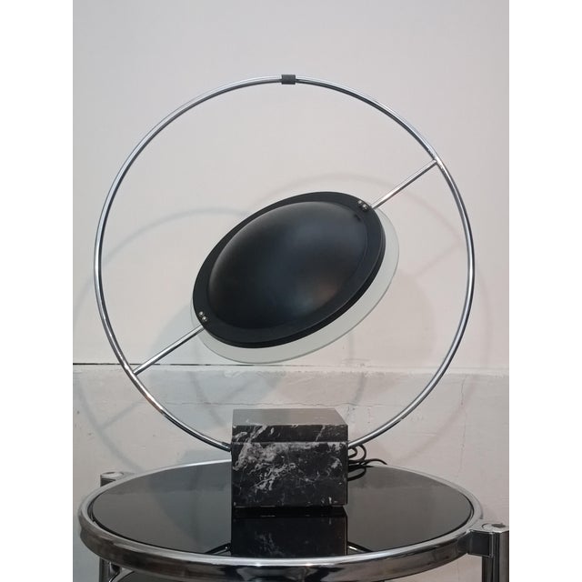 Saturn Lamp by LG for Maison Lucien Gau, 1980 For Sale - Image 13 of 13