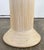 Vintage White Washed Split Reed Rattan Pedestal Column in Style of Gabriella Crespi For Sale In Kansas City - Image 6 of 6