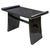 Black Art Deco Black Wooden Lacquered Table, Italy, 1940s For Sale - Image 8 of 8