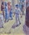 Madaleine Aimé – French Impressionist Fêtes De Gayant Festival in Douai –Oil Painting For Sale In Los Angeles - Image 6 of 11