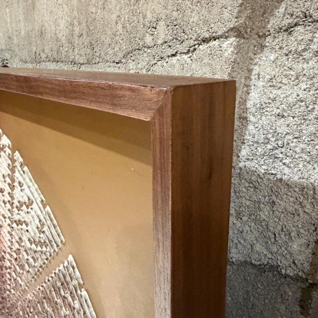 1970s Brutalist Wall Art Sunburst Attributed Billy Joe McCarroll David Gillespe Mid Century For Sale - Image 5 of 12