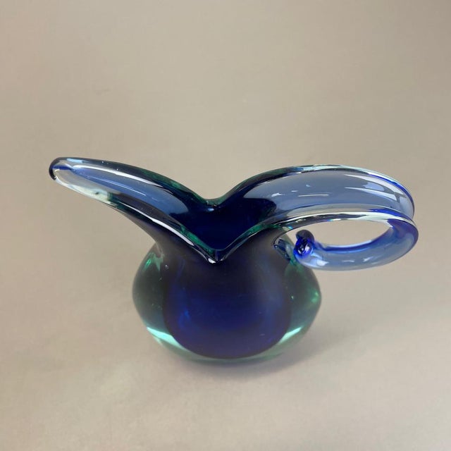 Large Murano Glass Sommerso Vase from Flavio Poli, Italy, 1970s For Sale - Image 12 of 18