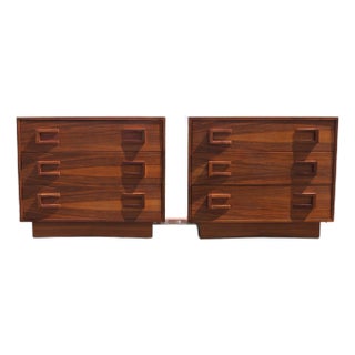Vintage Pair of Cavalier "Stow Away" Cedar Chests of Drawers For Sale