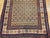 19th Century Persian Kurdish Bidjar Rug, Hand-Knotted Wool, Allover Paisley Pattern, Tan & Burgundy, 4x9 For Sale - Image 15 of 15