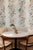 Textile Mahjong Floral Stripe Grasscloth Wallpaper by House Party | Soap White | 6 Yards For Sale - Image 7 of 7