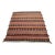 1960s Turkish Red Hand Knotted Kilim Square Rug For Sale