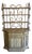 French Country/Farmhouse/European Rustic/Shabby Chic China Buffet With Detachable Hutch For Sale