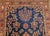 Navy Blue Antique Persian Mahajiran Sarouk Area Rug, Hand-Knotted Wool, Allover Floral Pattern, Navy & Red, 4x6 For Sale - Image 8 of 14