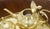 Baroque Solid Brass 5 Pcs Teas Set Tray Two Pots Cream Sugar Heavy Gage Brass For Sale - Image 3 of 12