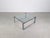 Metal Square Glass Model 1022 Coffee Table Table by Peter Draenert For Sale - Image 7 of 11