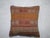 Rustic Vintage Turkish Jajim Pillow - 1'4" x 1'4" For Sale - Image 3 of 5