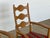 Mid-Century Modern Danish Modern Oak High-Back Wave Ladder Armchairs by Henning Kjærnulf, 1960s, Set of 2 For Sale - Image 3 of 10