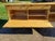 Alain Richard sideboard, 1950s, elm, iron base, 1 door with shelf, 1 drop-front with shelves and 2 drawers, Height: 82 cm,...