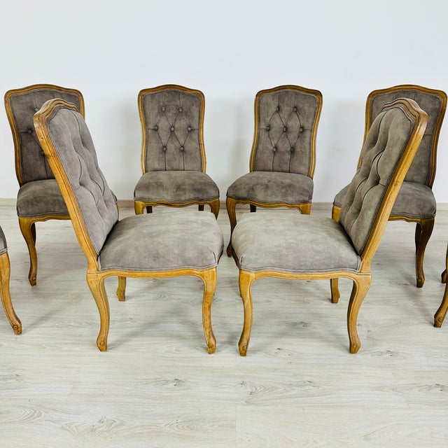 Louis XV Dining Chairs – Set of 8 For Sale In New York - Image 6 of 11