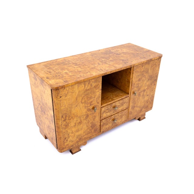 Art Deco Style Sideboard, Poland, 1950s For Sale - Image 3 of 12