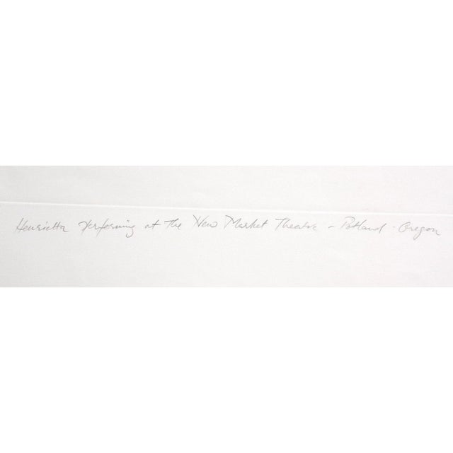 William Papas "Henrietta Performing at the New Market Theater, Portland Oregon For Sale In Denver - Image 6 of 6