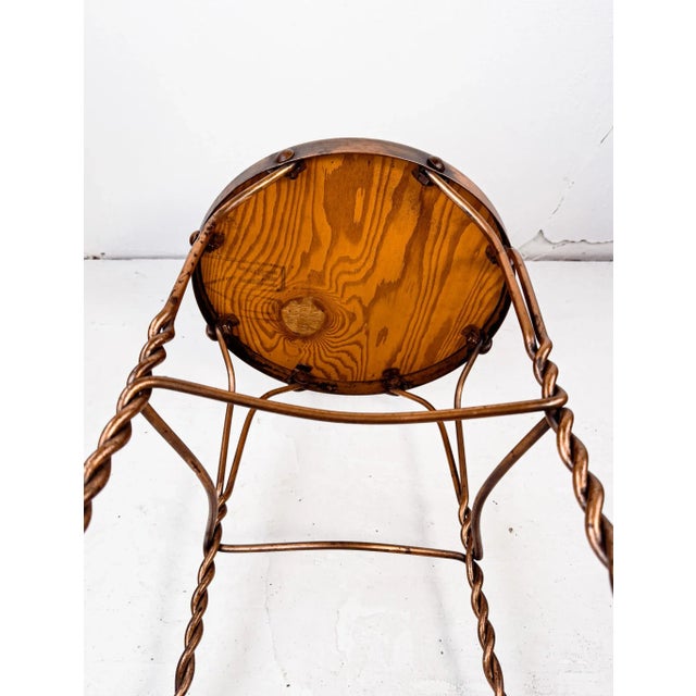 Vintage "Owl Eyes" Ice Cream Parlor Chairs For Sale - Image 10 of 16
