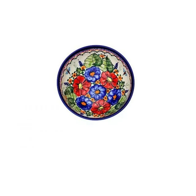 Ceramic Ceramic Bowls by Porcelana Bolesławiec, Set of 4 For Sale - Image 7 of 8