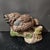 Vintage Shiwan Kiln Glazed Hen & Chicks Statue / Farmhouse Animal Sculpture For Sale - Image 4 of 6