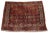 Antique Baluch Turkmen rug, size: 1'6" x 2'2". Baluch A name given to (mostly) pile rugs woven by Indo-European Tribal...