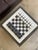1990s Carved Marble Checkers Game Board For Sale - Image 4 of 12