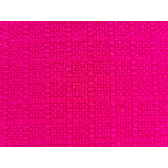 Hot Pink 1960s Mid Century Side Desk Chair by Jens Risom For Sale - Image 8 of 13