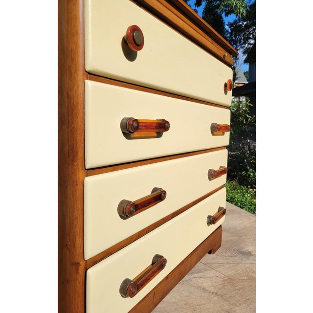 1940s Maple 4-Drawer Nightstand by Templeton Furniture For Sale In Baltimore - Image 6 of 10
