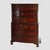 Floral Painted Chinese Chippendale Mahogany Six Drawer Highboy Chest C1920 For Sale - Image 15 of 18