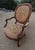 1900 - 1909 Victorian Floral Needlepoint Tapestry Covered Armchair For Sale - Image 5 of 12