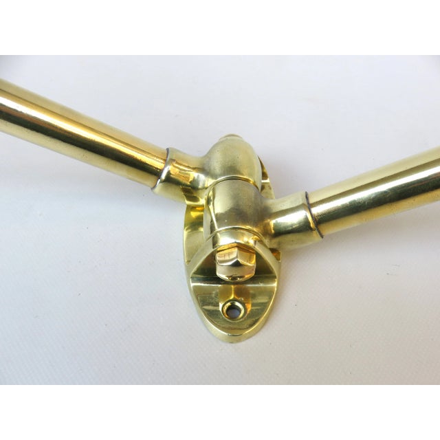 Art Deco Brass Towel Holder For Sale - Image 12 of 18