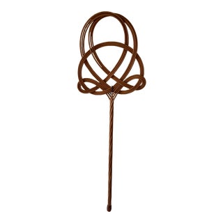 Vintage Rattan Carpet Beater For Sale